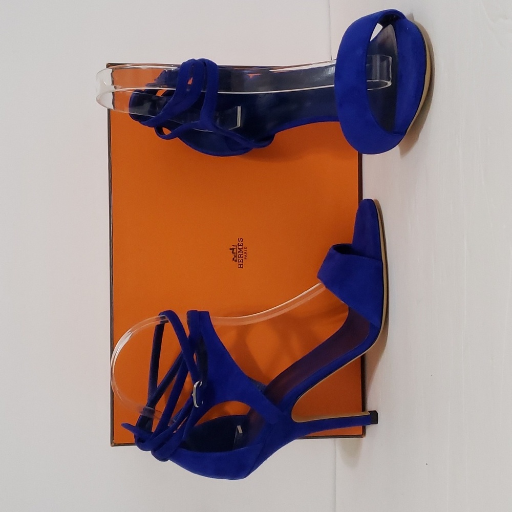 Brand New HERMES ODALISQUE High Heel Strappy Sandals SZ 39